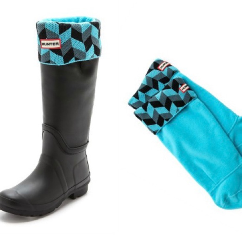 New! Hunter Tall Boots Socks